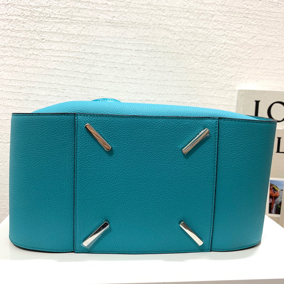 臺灣羅意威吊床包 臺灣價格 Loewe Hammock Drawstring Mini Bag Lagoon Blue