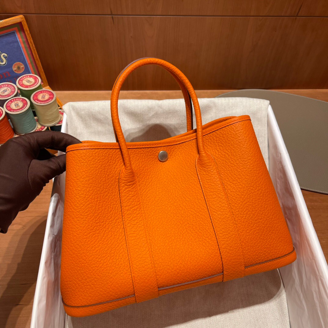 Hermes Garden Party 30 Feu 2022, Luxury, Bags & Wallets on Carousell