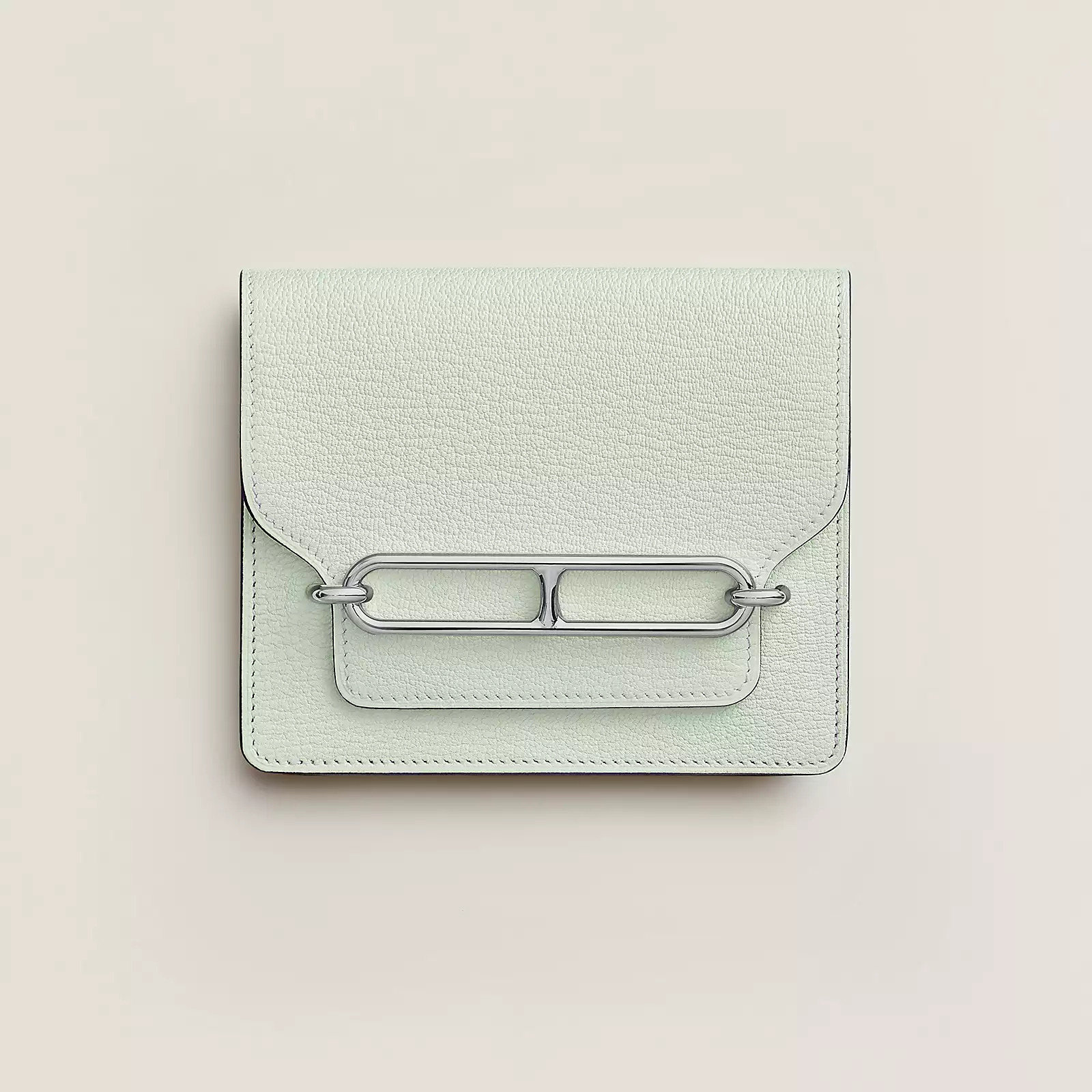 Hermes Roulis Slim wallet Mysore山羊皮 錢包 CK0S Vert Fizz 氣泡綠